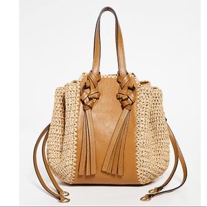 Ulla Johnson Gio Crossbody Raffia Bag